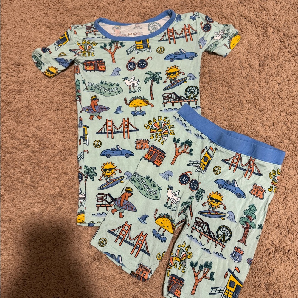 Little Sleepies Golden State Pajama Set